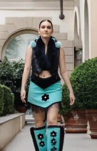 April Allen's debut at the Paris and Milan Fashion Weeks